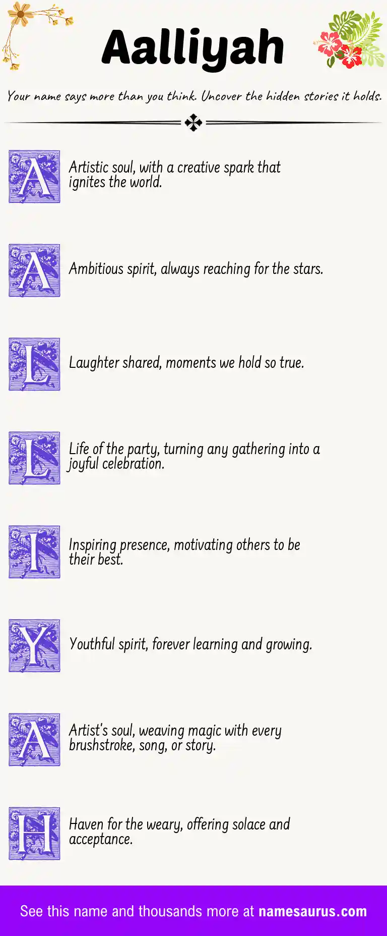 Acrostic poem about Aalliyah.