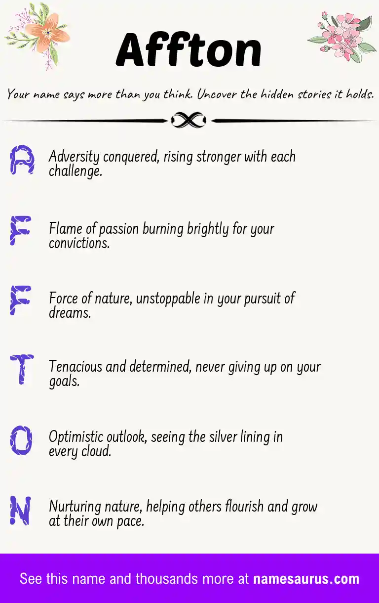 Acrostic poem about Affton.