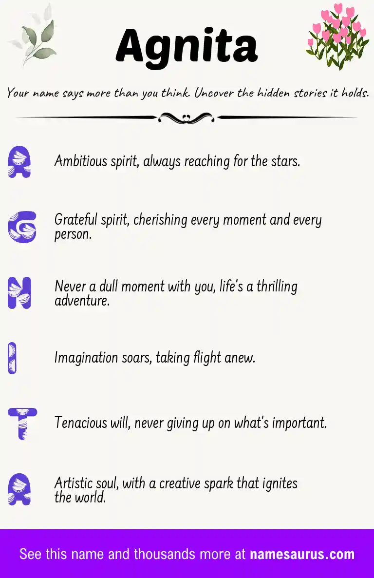Acrostic poem about Agnita.