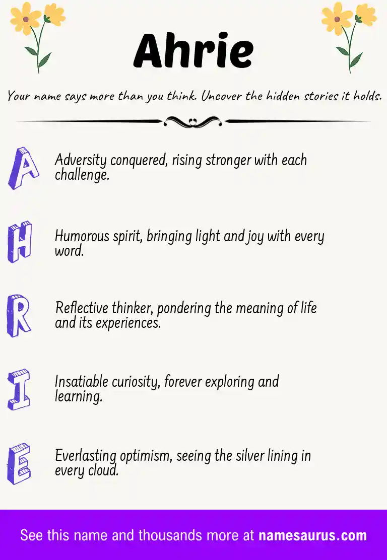 Acrostic poem about Ahrie.