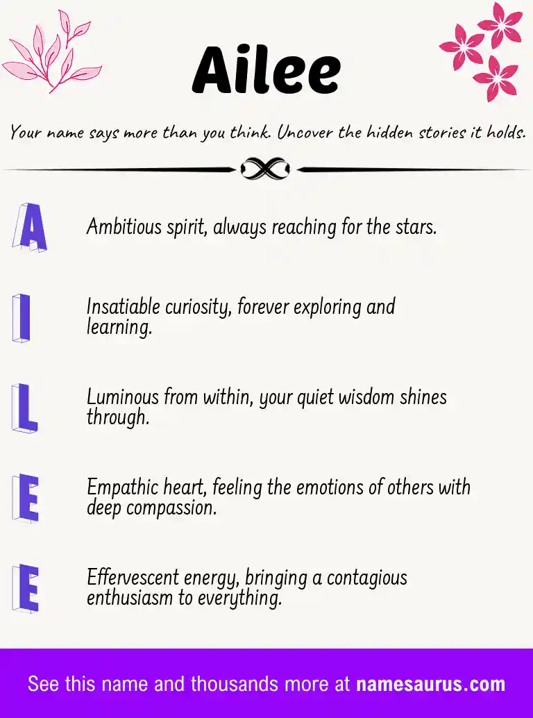 Acrostic poem about Ailee.