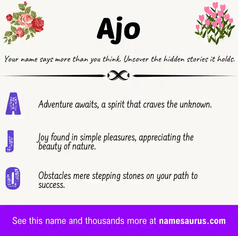 Acrostic poem about Ajo.