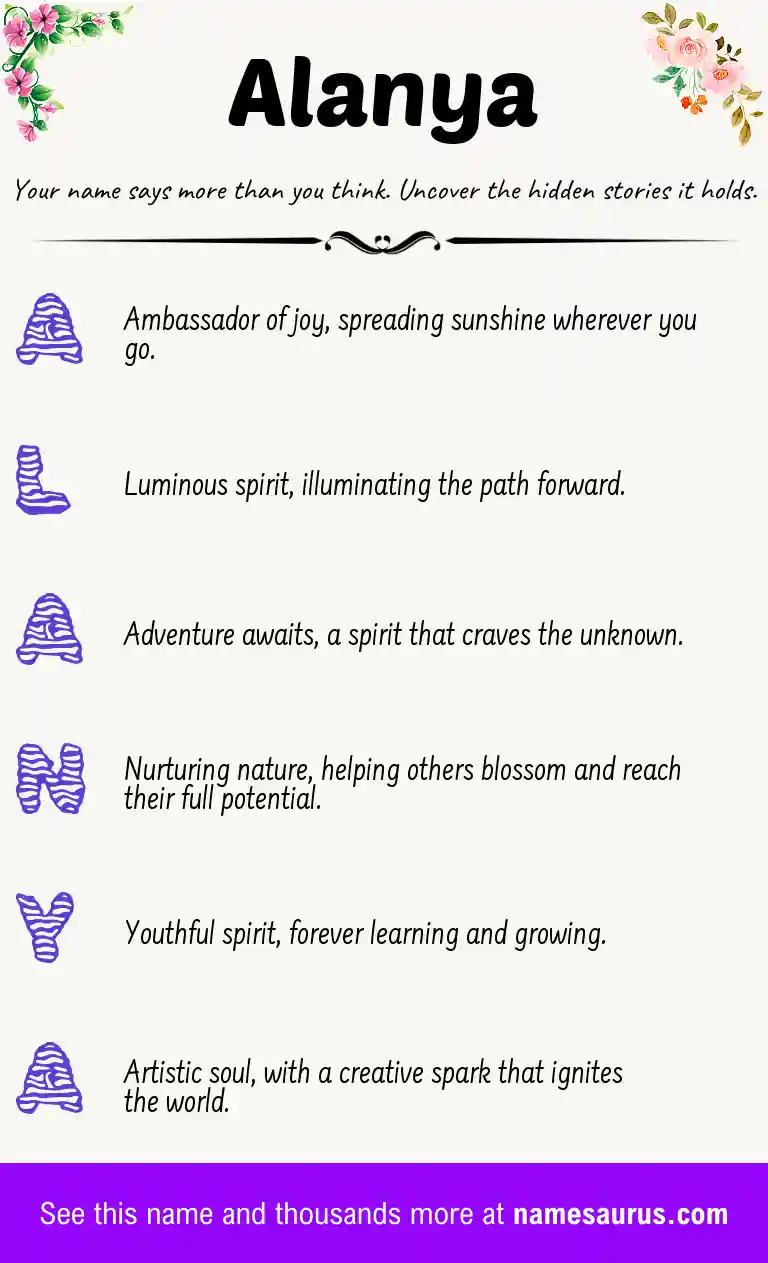 Acrostic poem about Alanya.