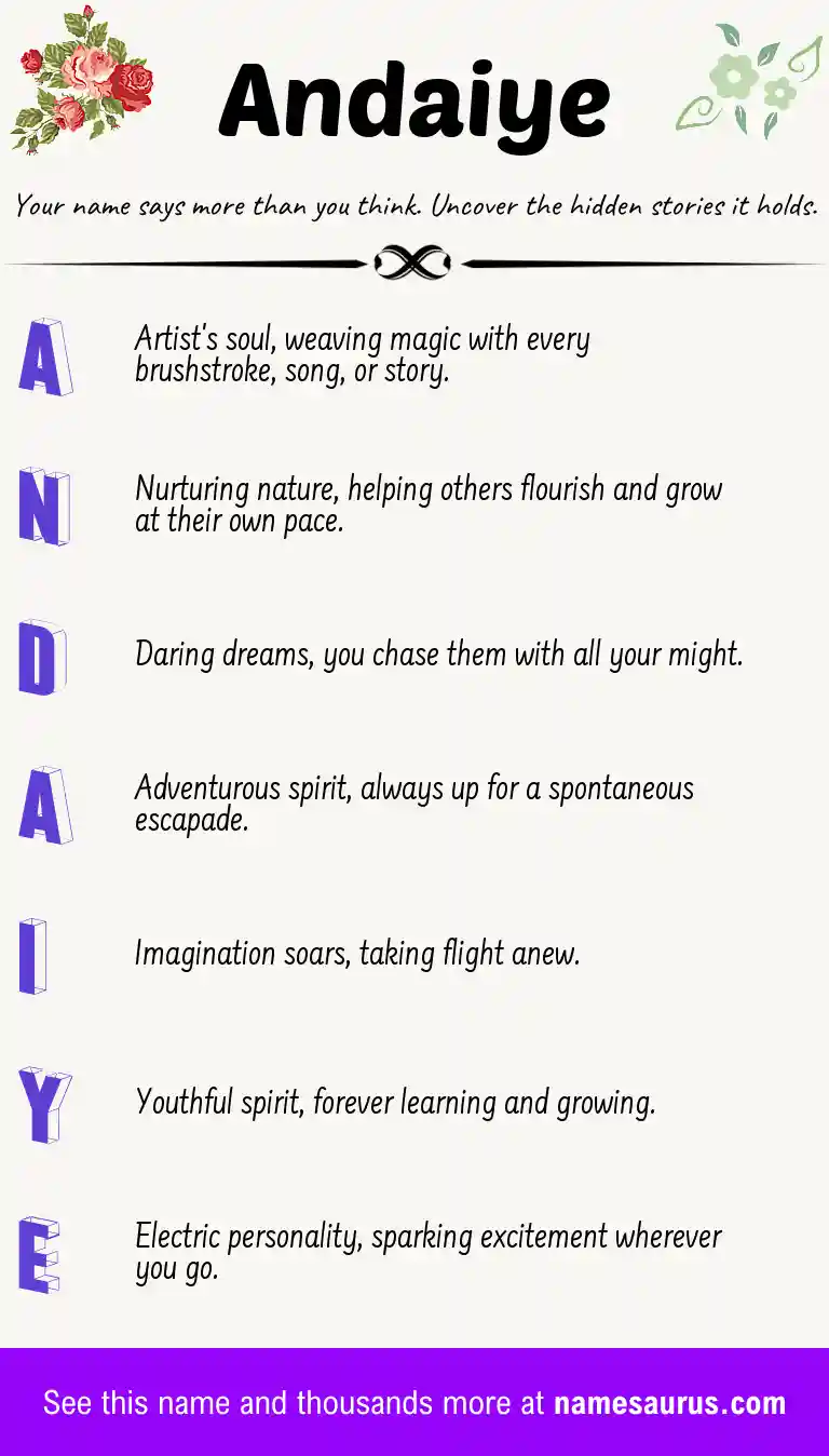 Acrostic poem about Andaiye.