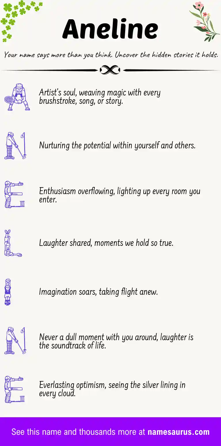Acrostic poem about Aneline.