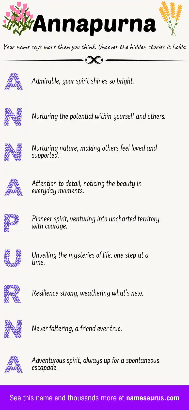 Acrostic poem about Annapurna.