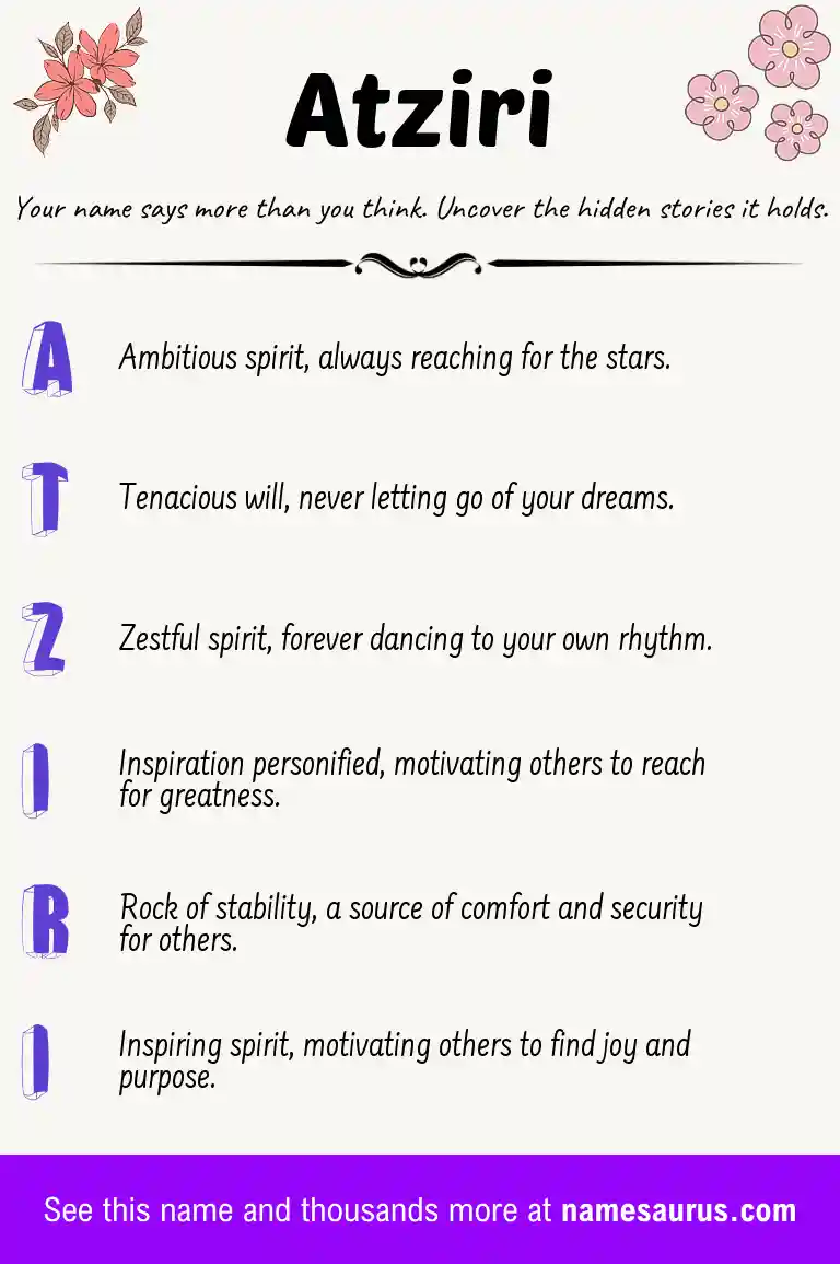 Acrostic poem about Atziri.