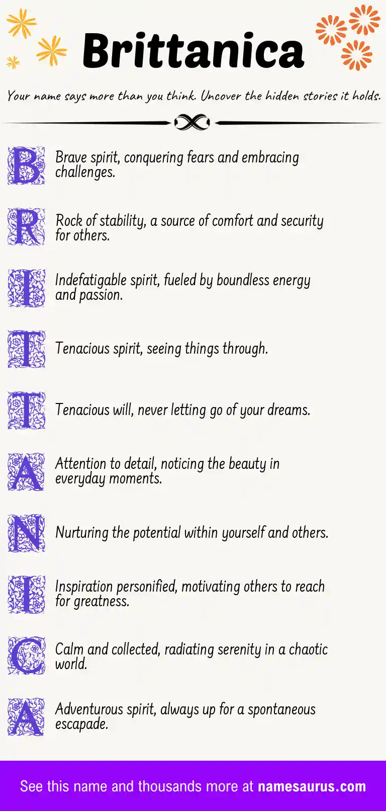 Acrostic poem about Brittanica.