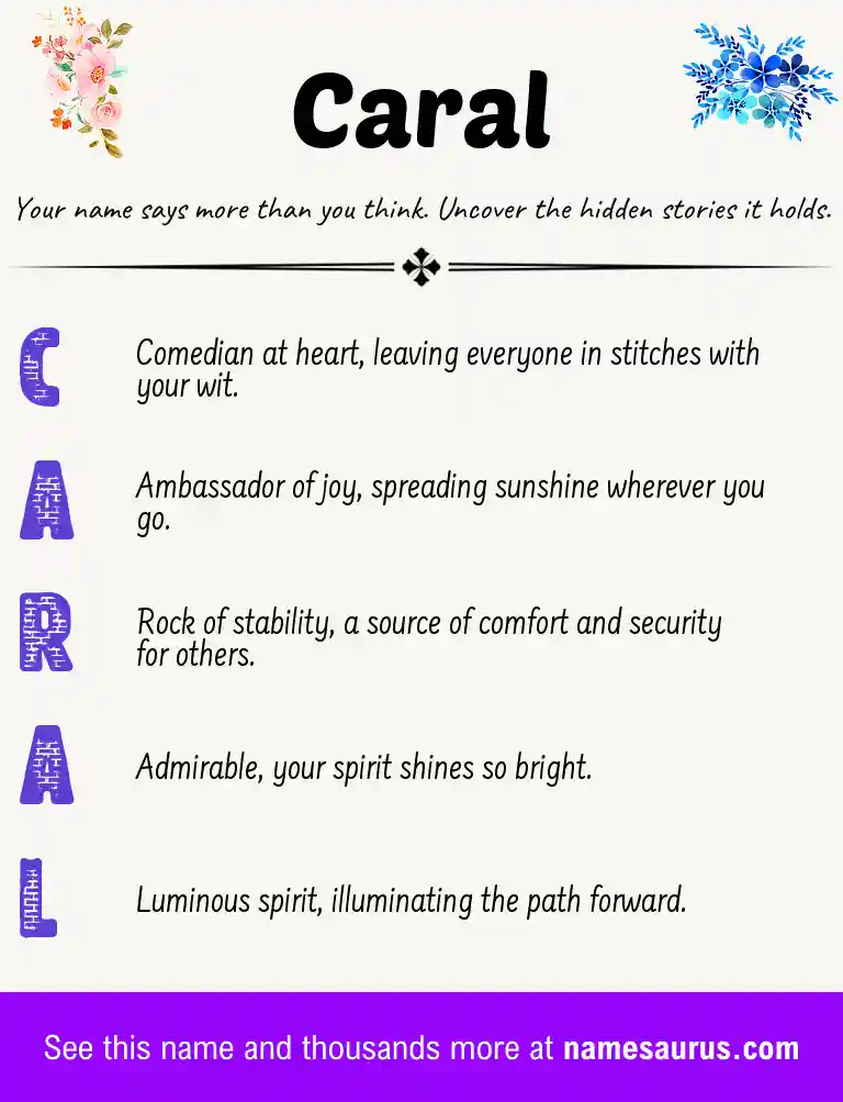 Acrostic poem about Caral.