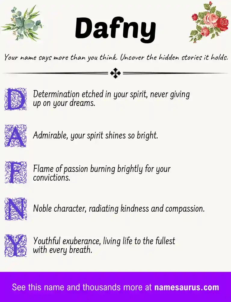 Acrostic poem about Dafny.