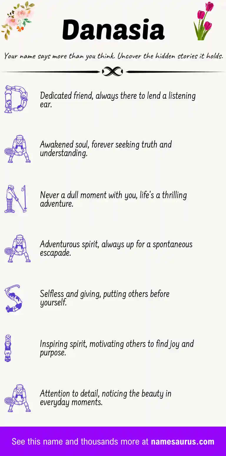 Acrostic poem about Danasia.