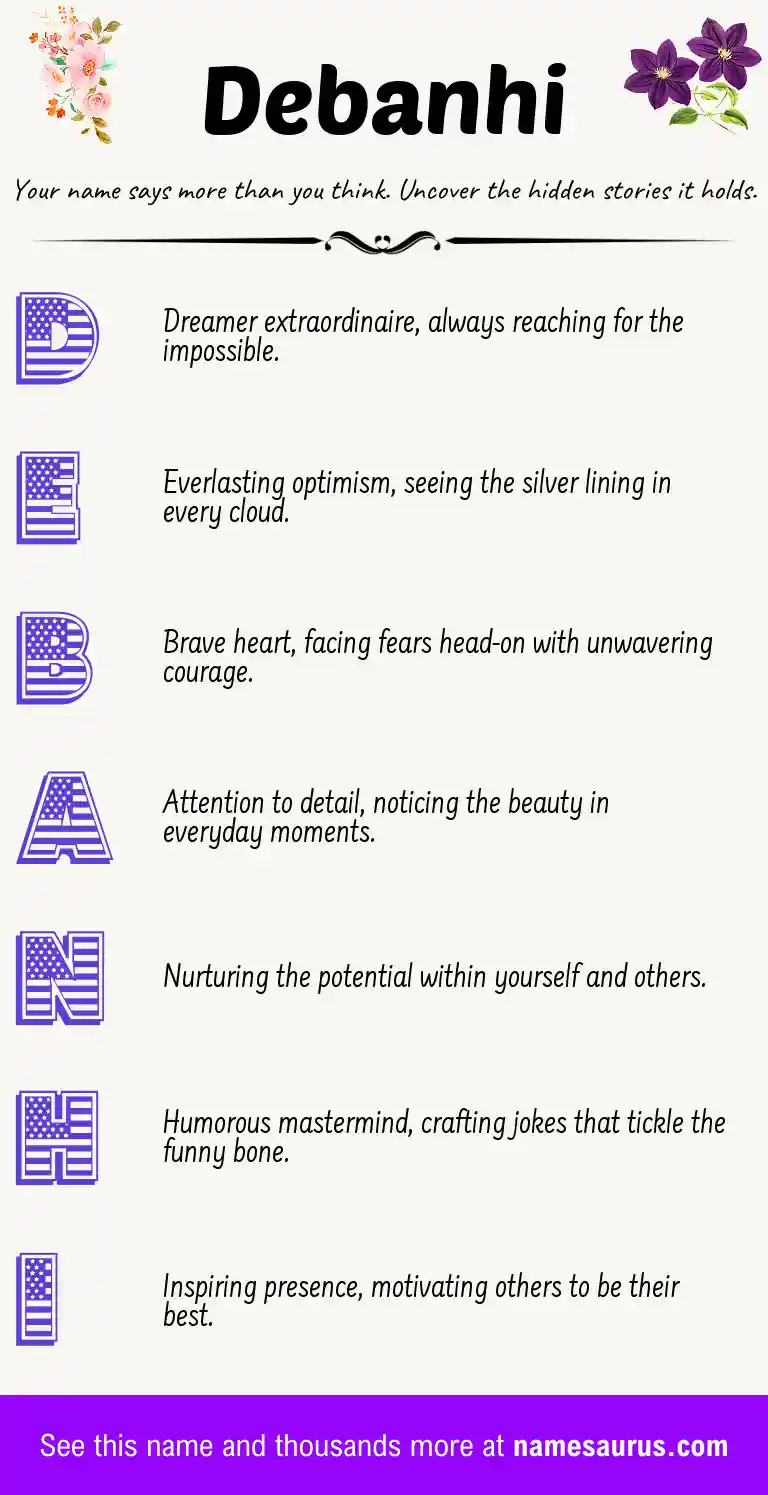 Acrostic poem about Debanhi.