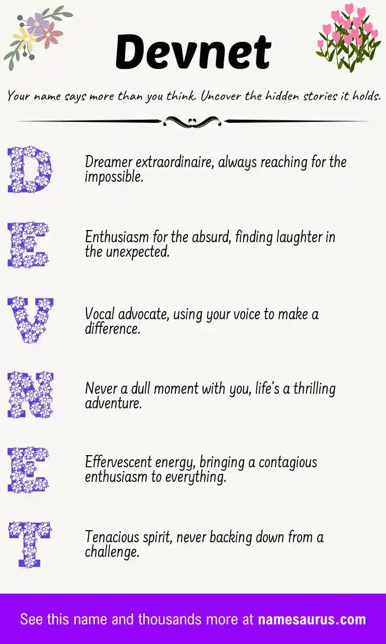 Acrostic poem about Devnet.