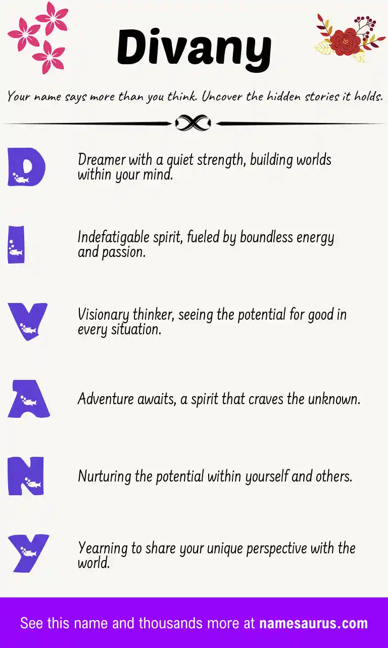 Acrostic poem about Divany.