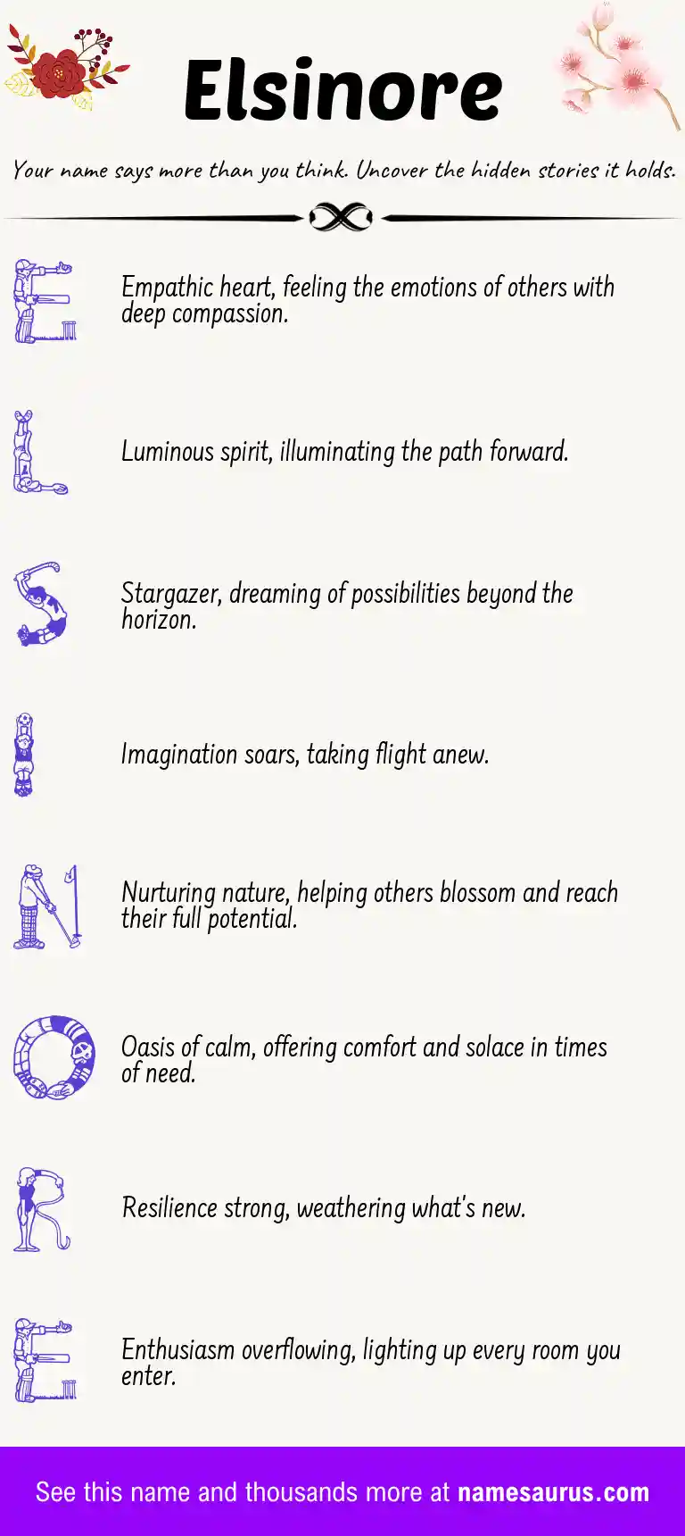 Acrostic poem about Elsinore.