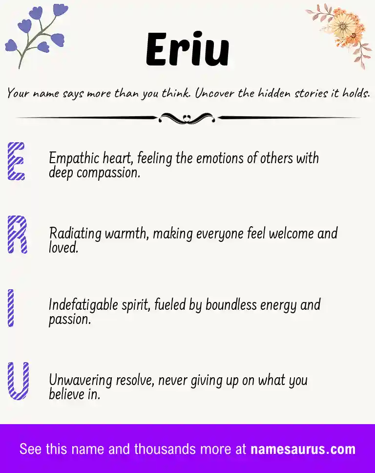 Acrostic poem about Eriu.