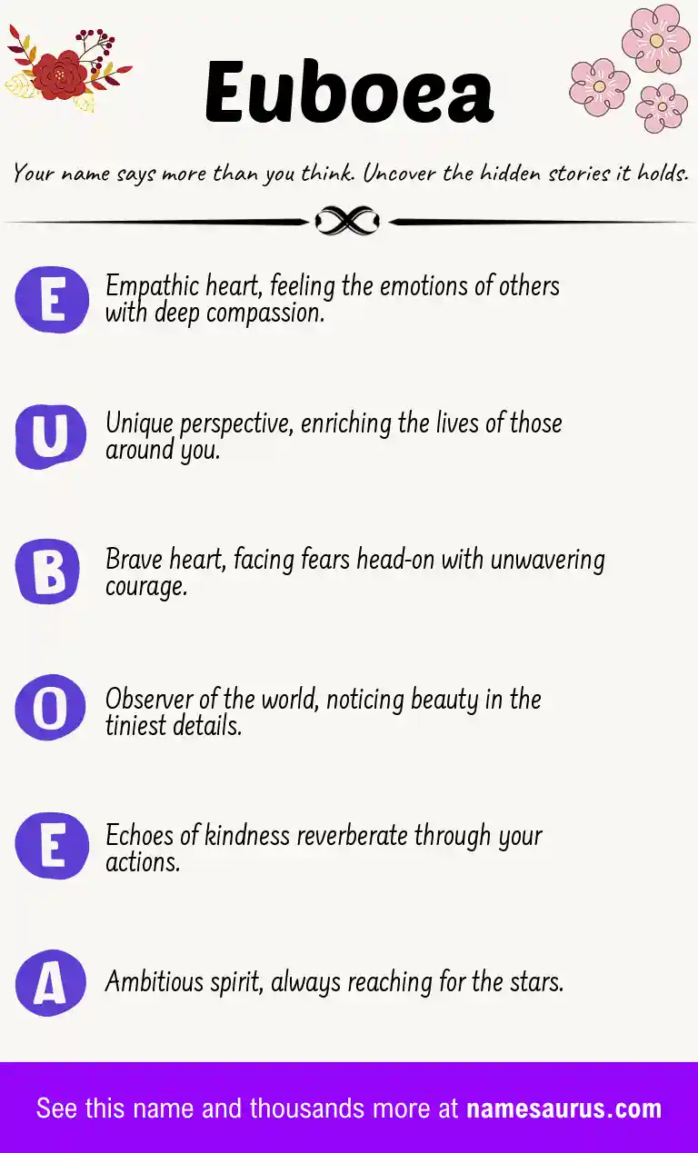 Acrostic poem about Euboea.