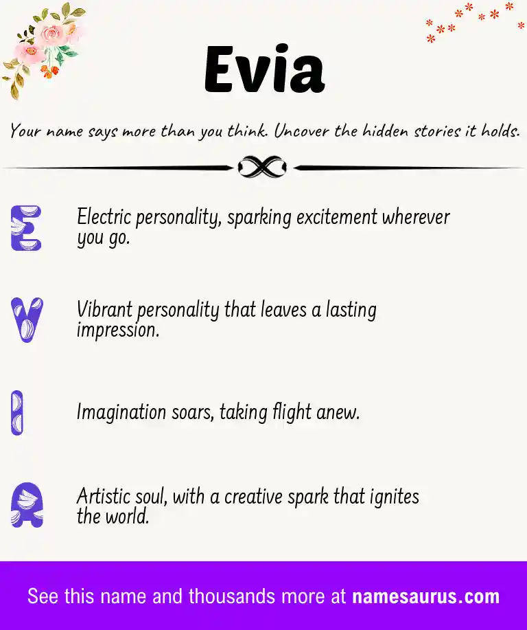 Acrostic poem about Evia.