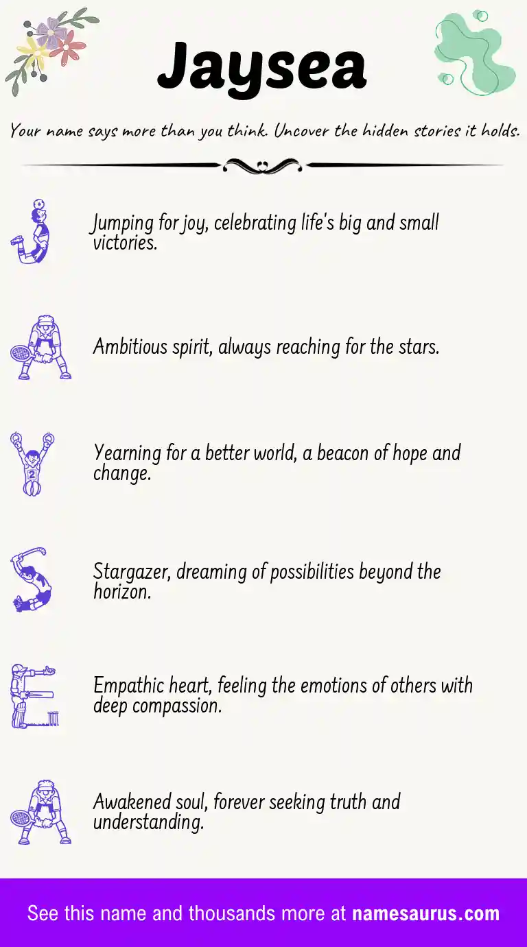 Acrostic poem about Jaysea.