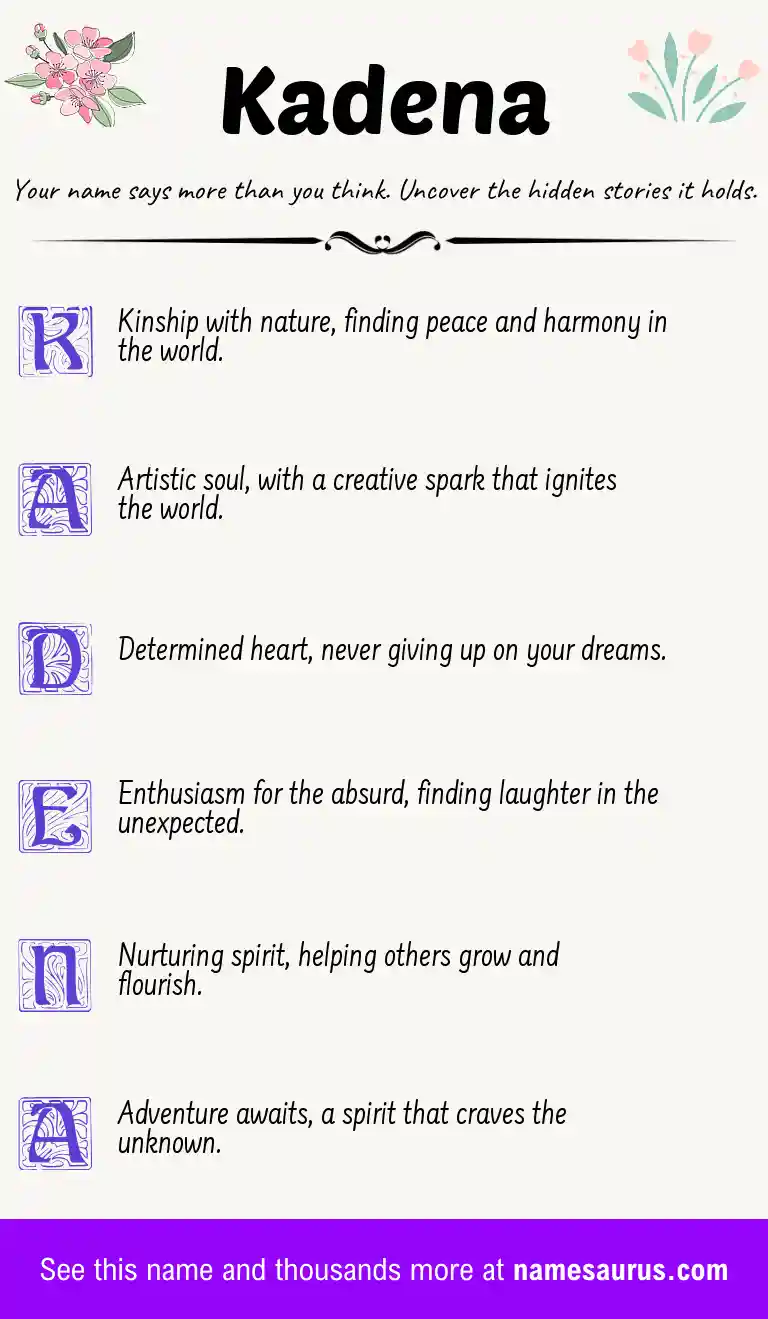 Acrostic poem about Kadena.