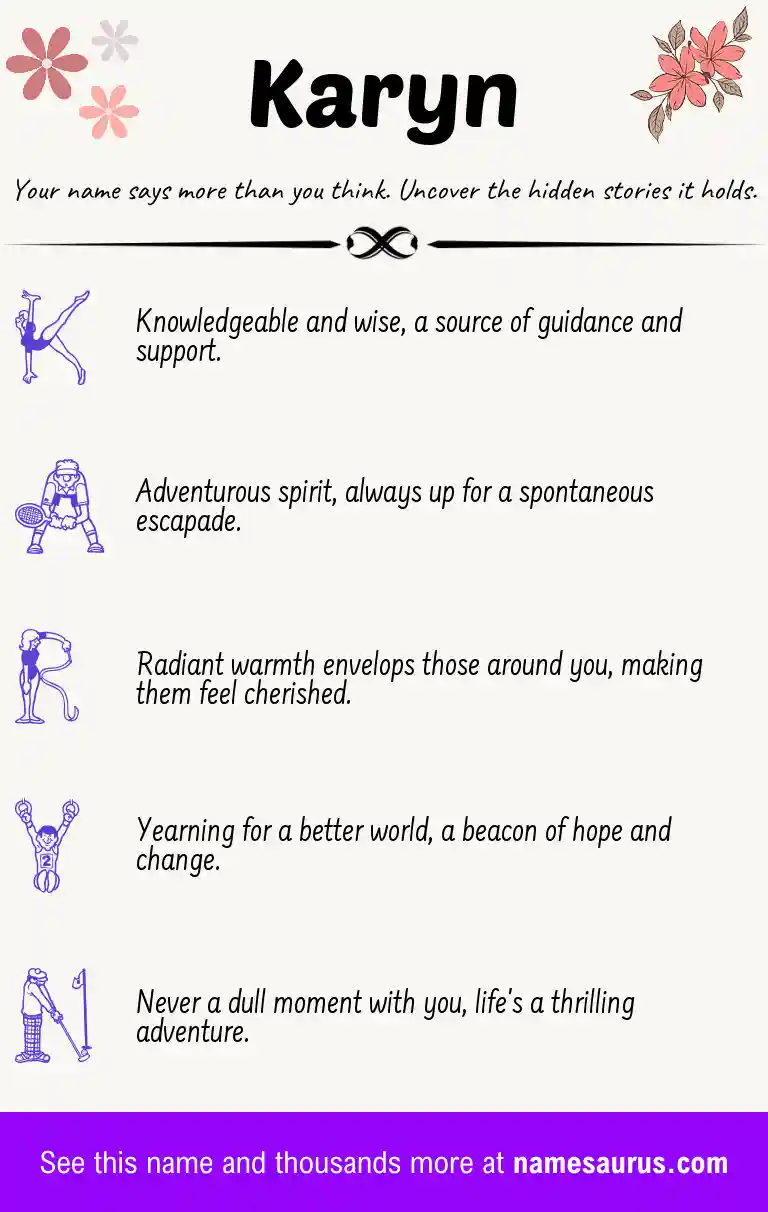 Acrostic poem about Karyn.