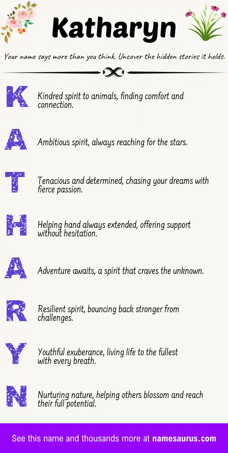 Acrostic poem about Katharyn.
