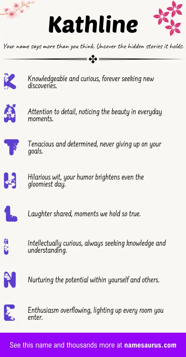 Acrostic poem about Kathline.