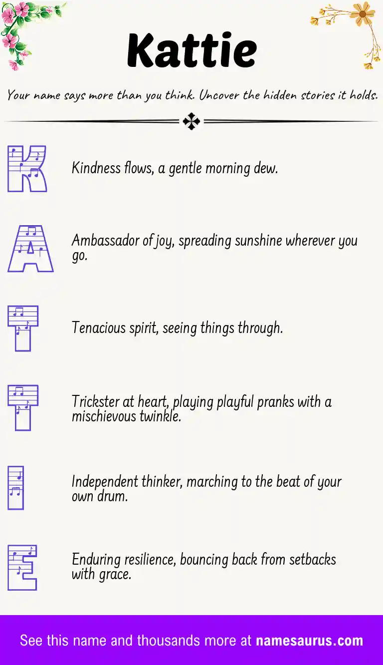 Acrostic poem about Kattie.