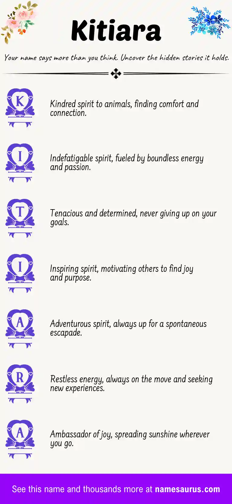 Acrostic poem about Kitiara.