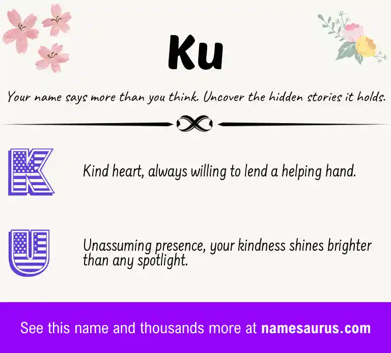 Acrostic poem about Ku.