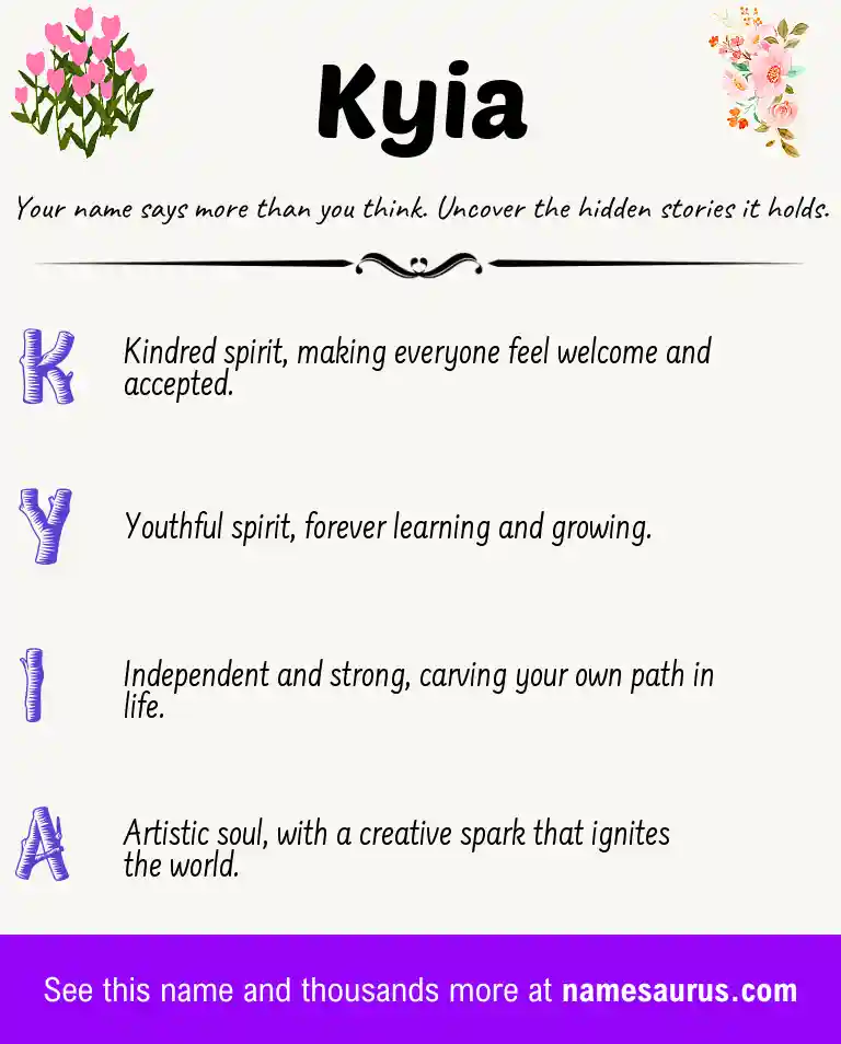 Acrostic poem about Kyia.