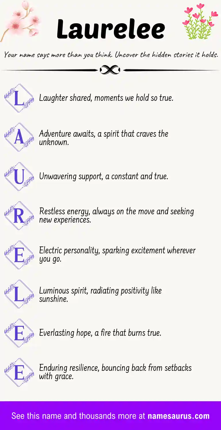 Acrostic poem about Laurelee.