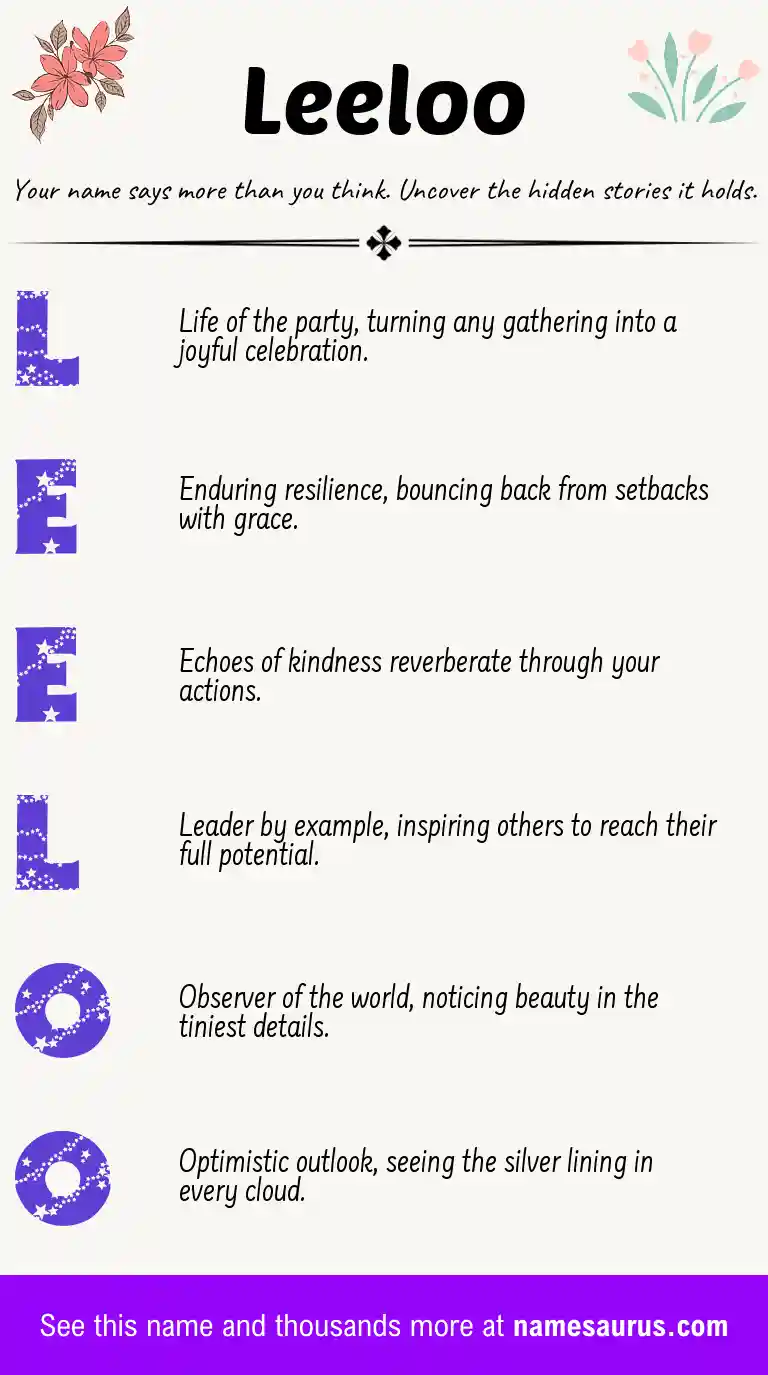 Acrostic poem about Leeloo.