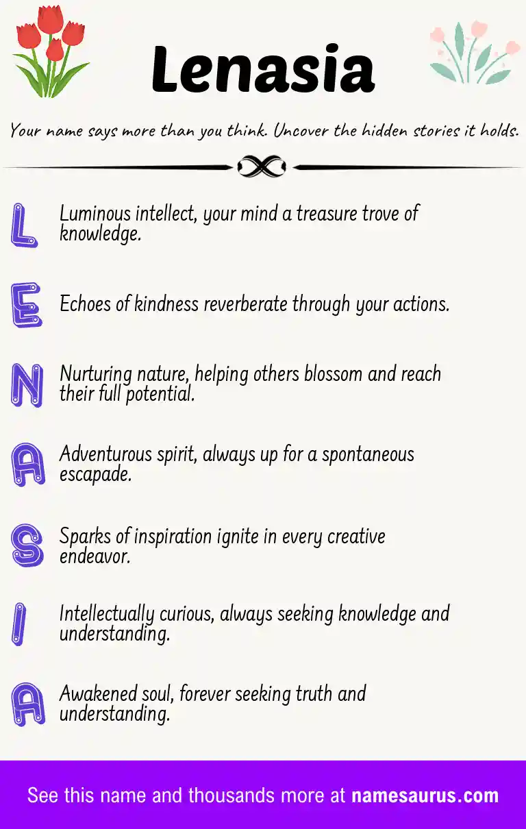 Acrostic poem about Lenasia.