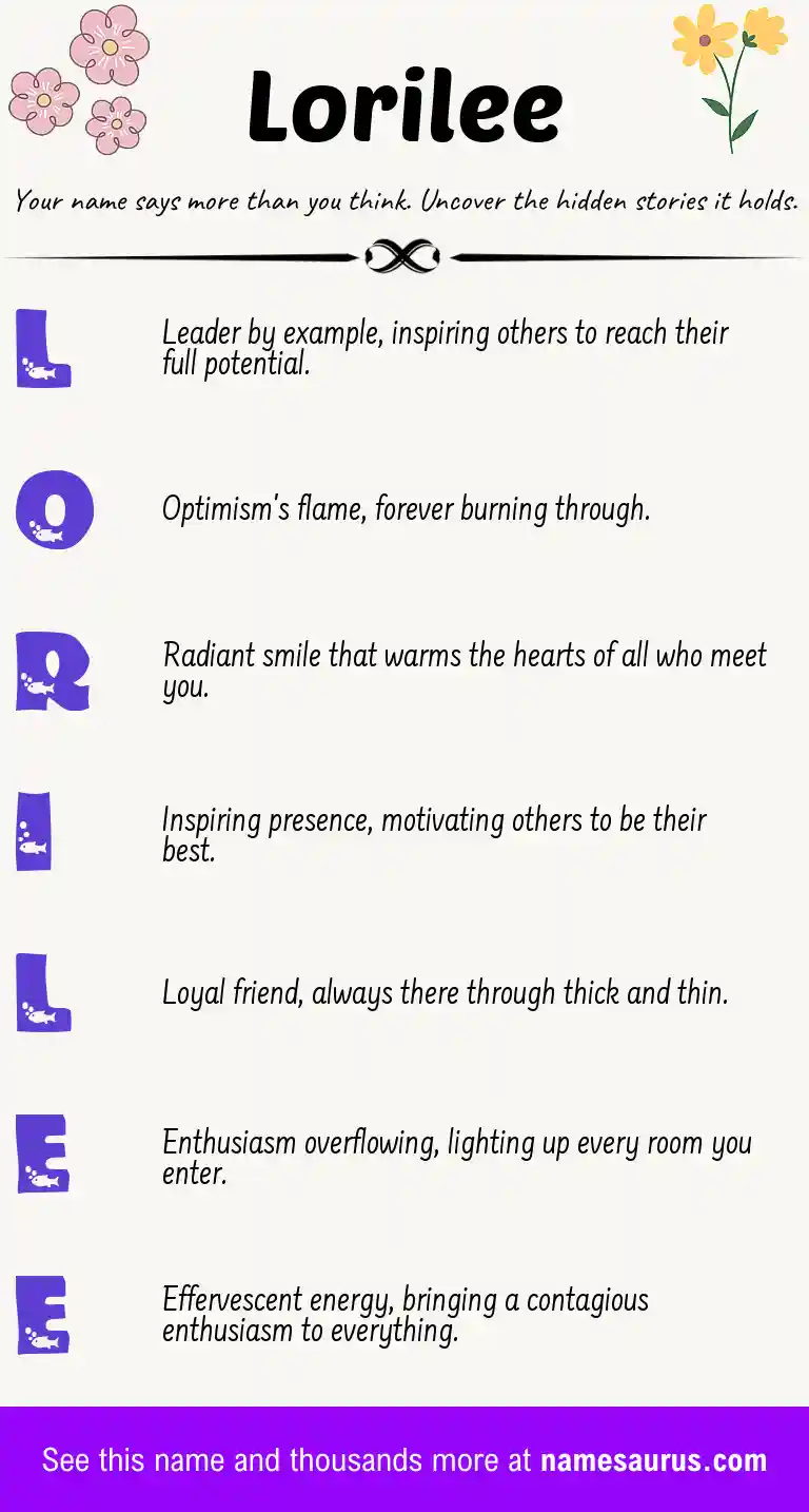 Acrostic poem about Lorilee.