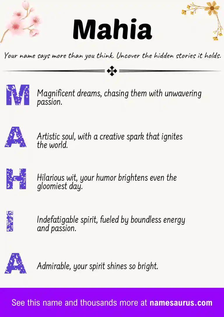 Acrostic poem about Mahia.