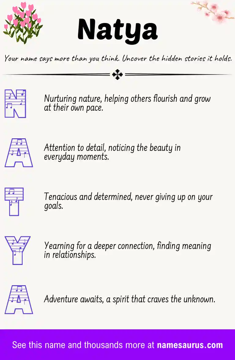 Acrostic poem about Natya.