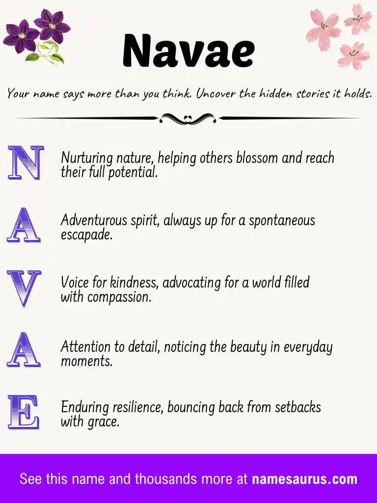 Acrostic poem about Navae.
