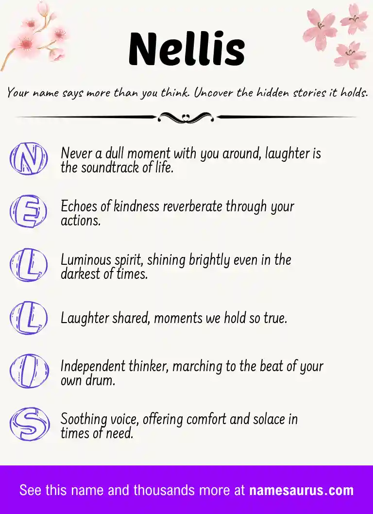 Acrostic poem about Nellis.