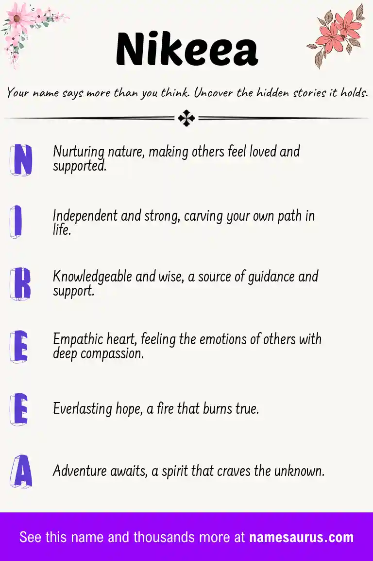 Acrostic poem about Nikeea.