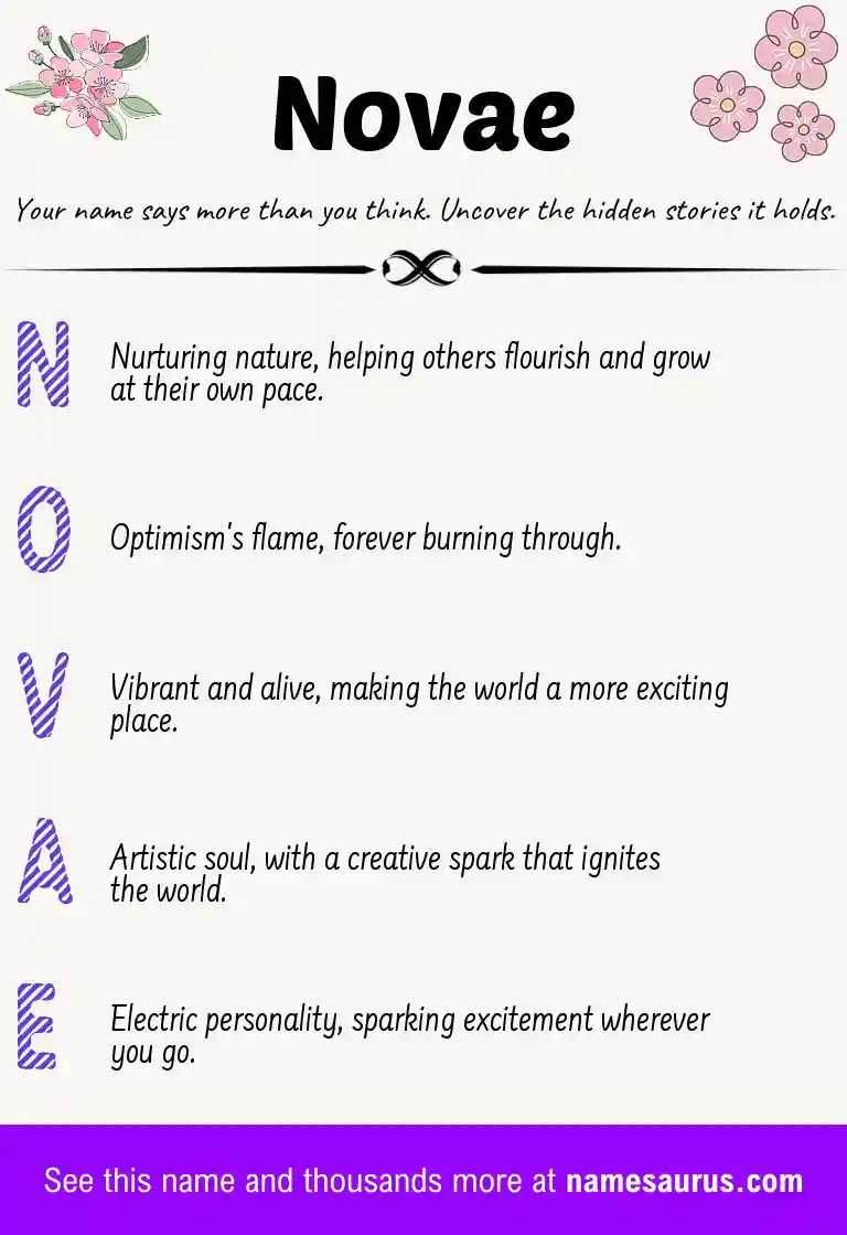 Acrostic poem about Novae.