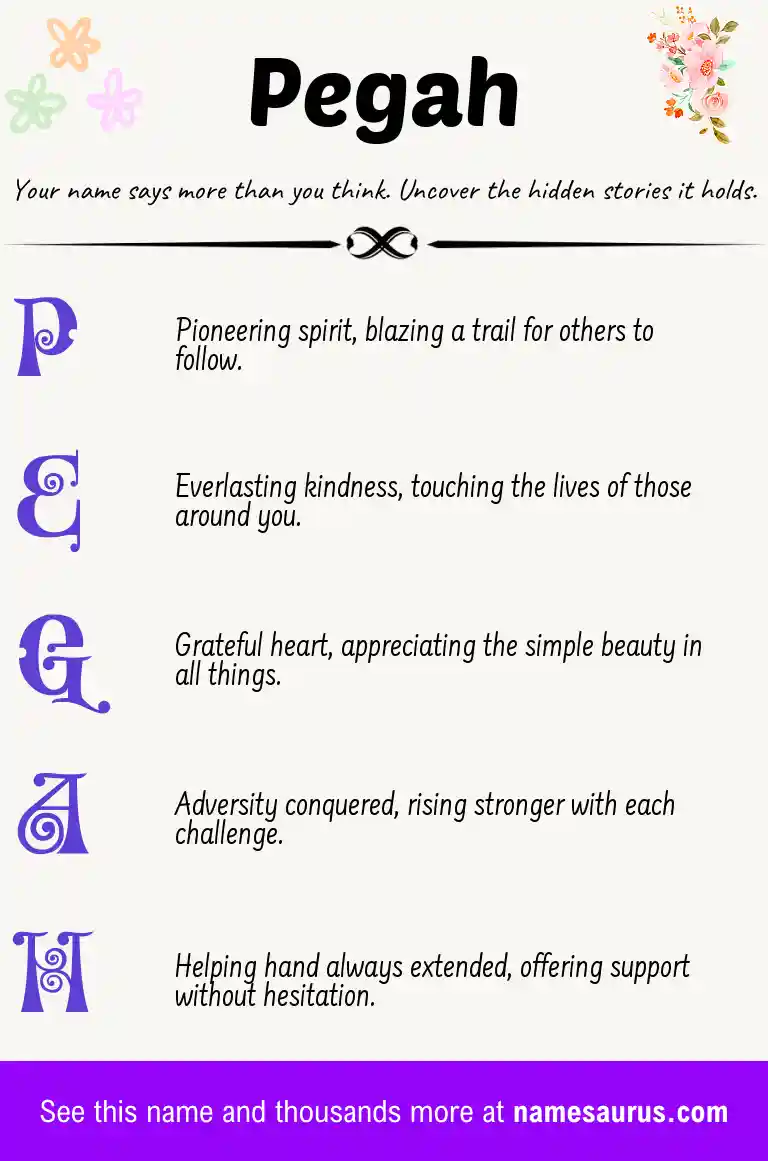 Acrostic poem about Pegah.