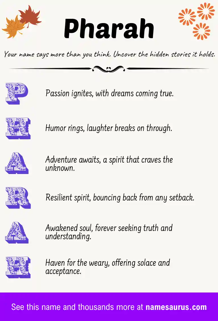 Acrostic poem about Pharah.