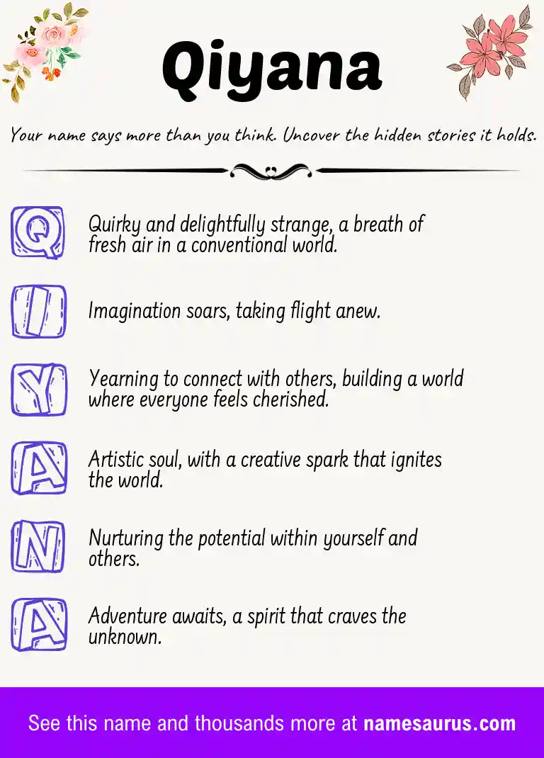 Acrostic poem about Qiyana.