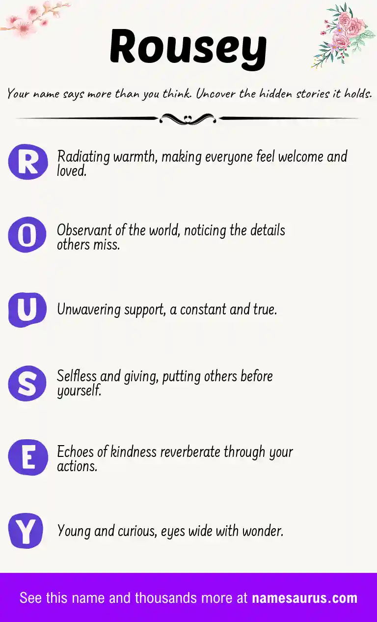 Acrostic poem about Rousey.