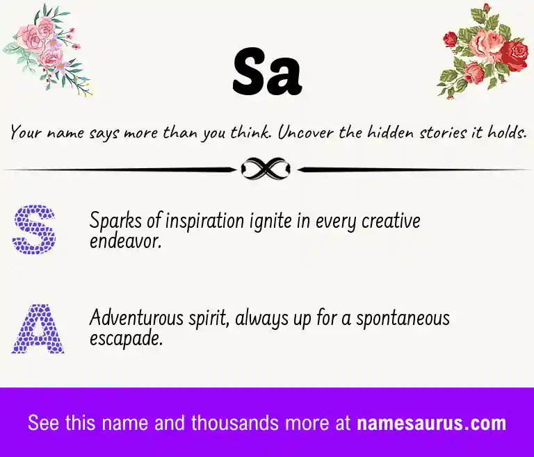 Acrostic poem about Sa.