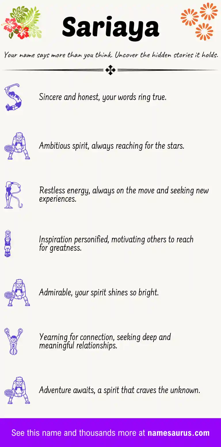 Acrostic poem about Sariaya.