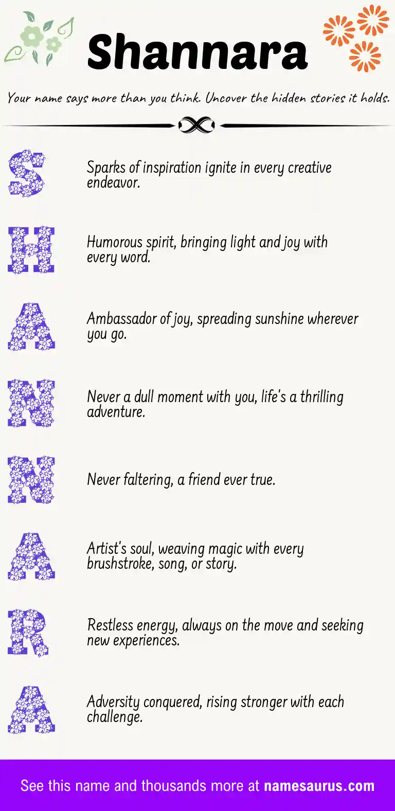 Acrostic poem about Shannara.