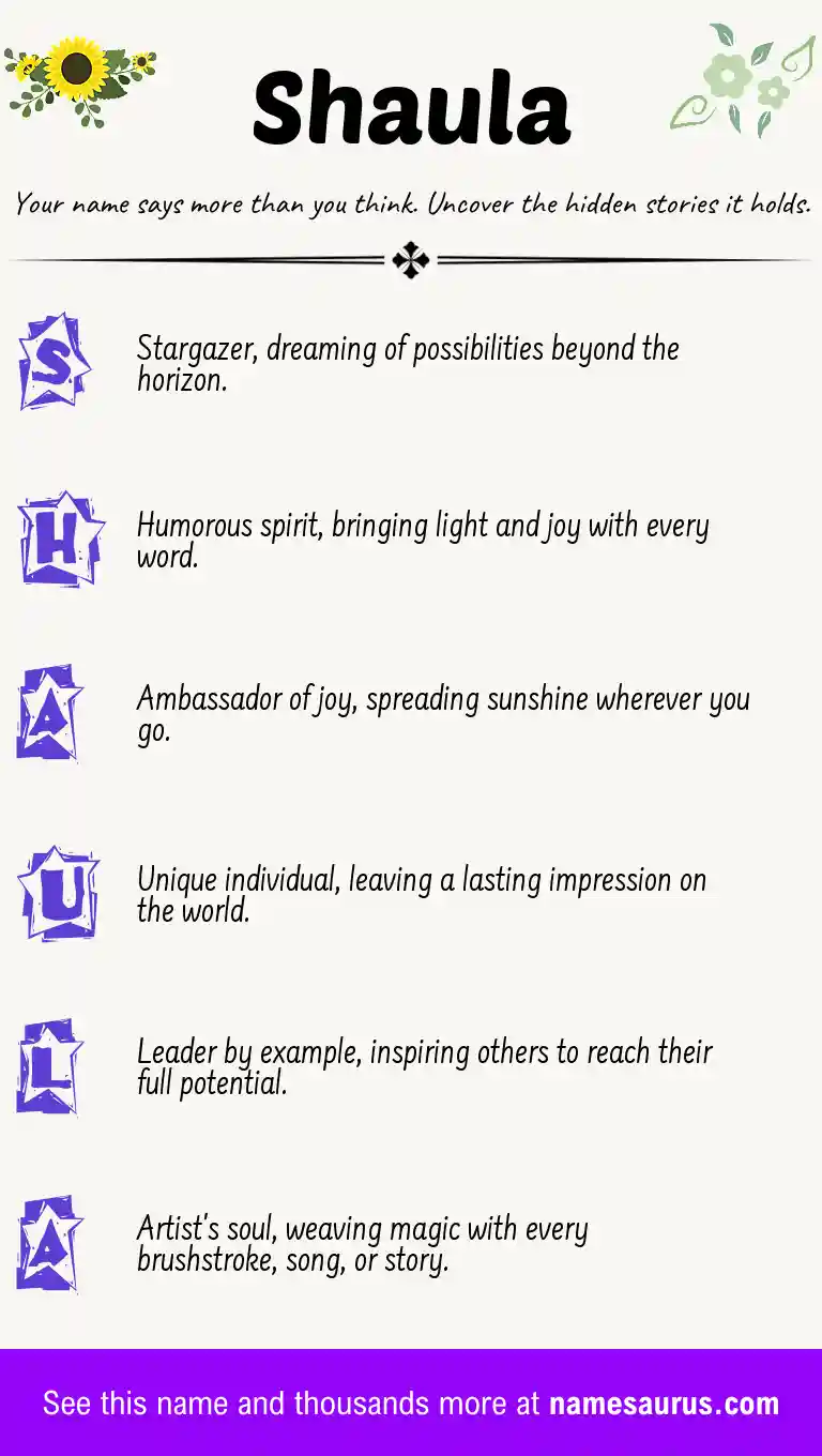 Acrostic poem about Shaula.
