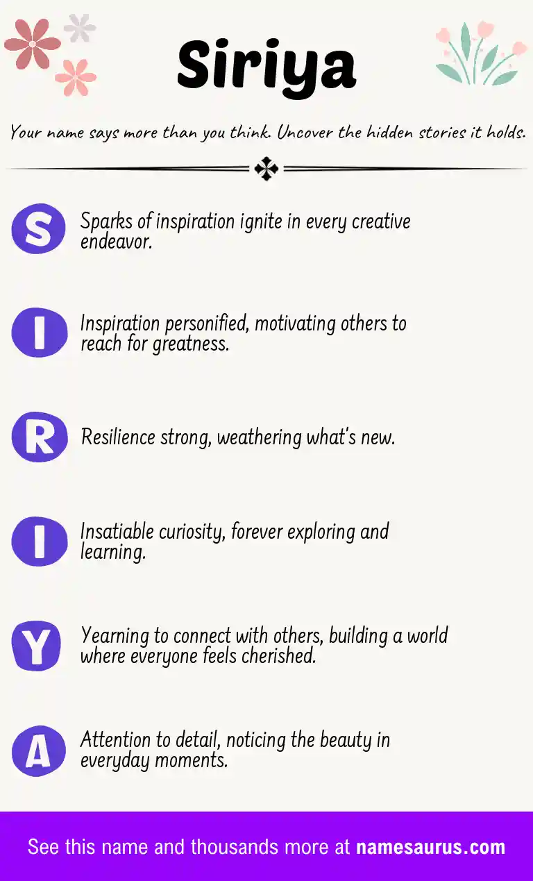 Acrostic poem about Siriya.